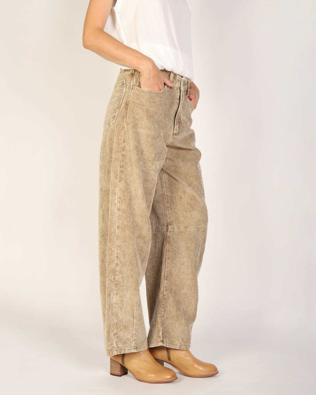 Brianne Cord Pant  - Sand