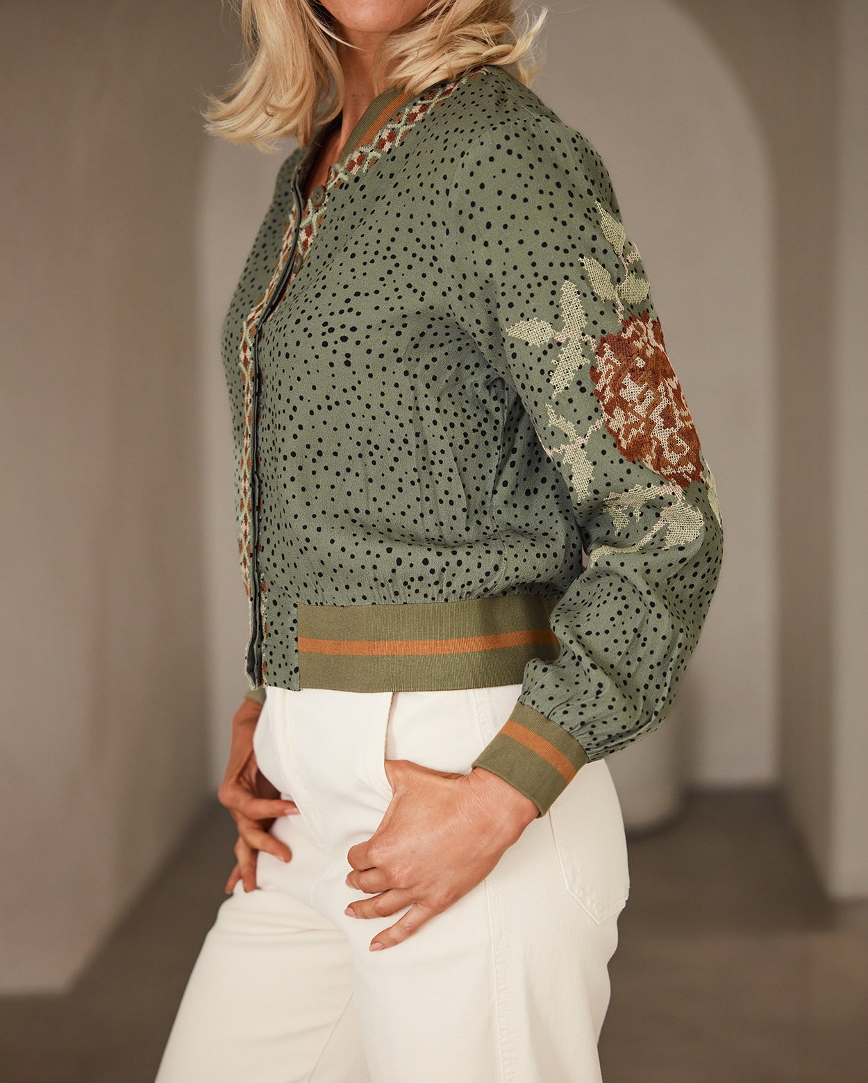 Fiesta Bomber - Khaki