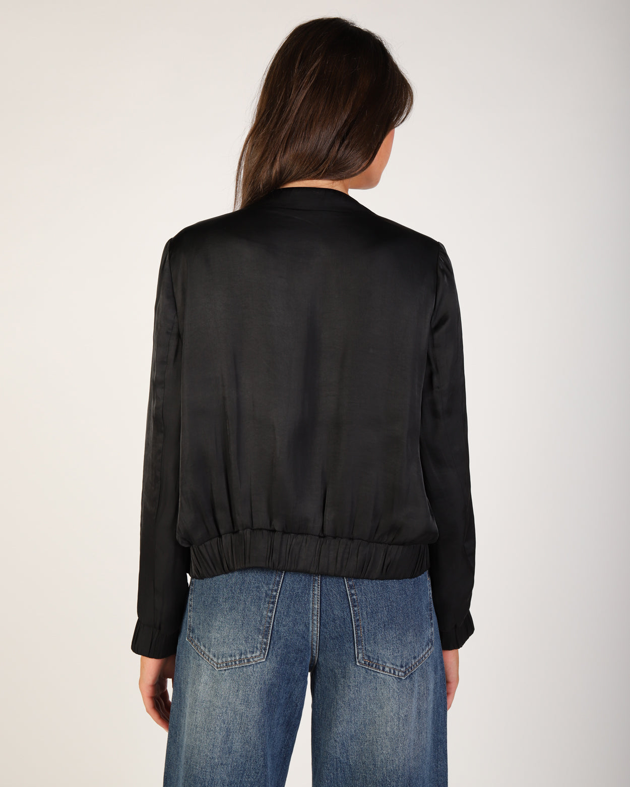 Avaline Bomber Jacket - Black