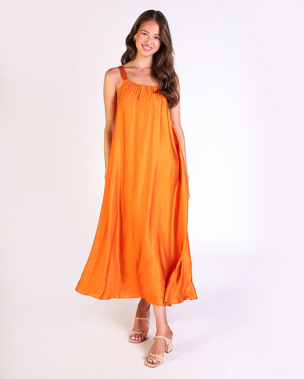 Ella Dress - Orange
