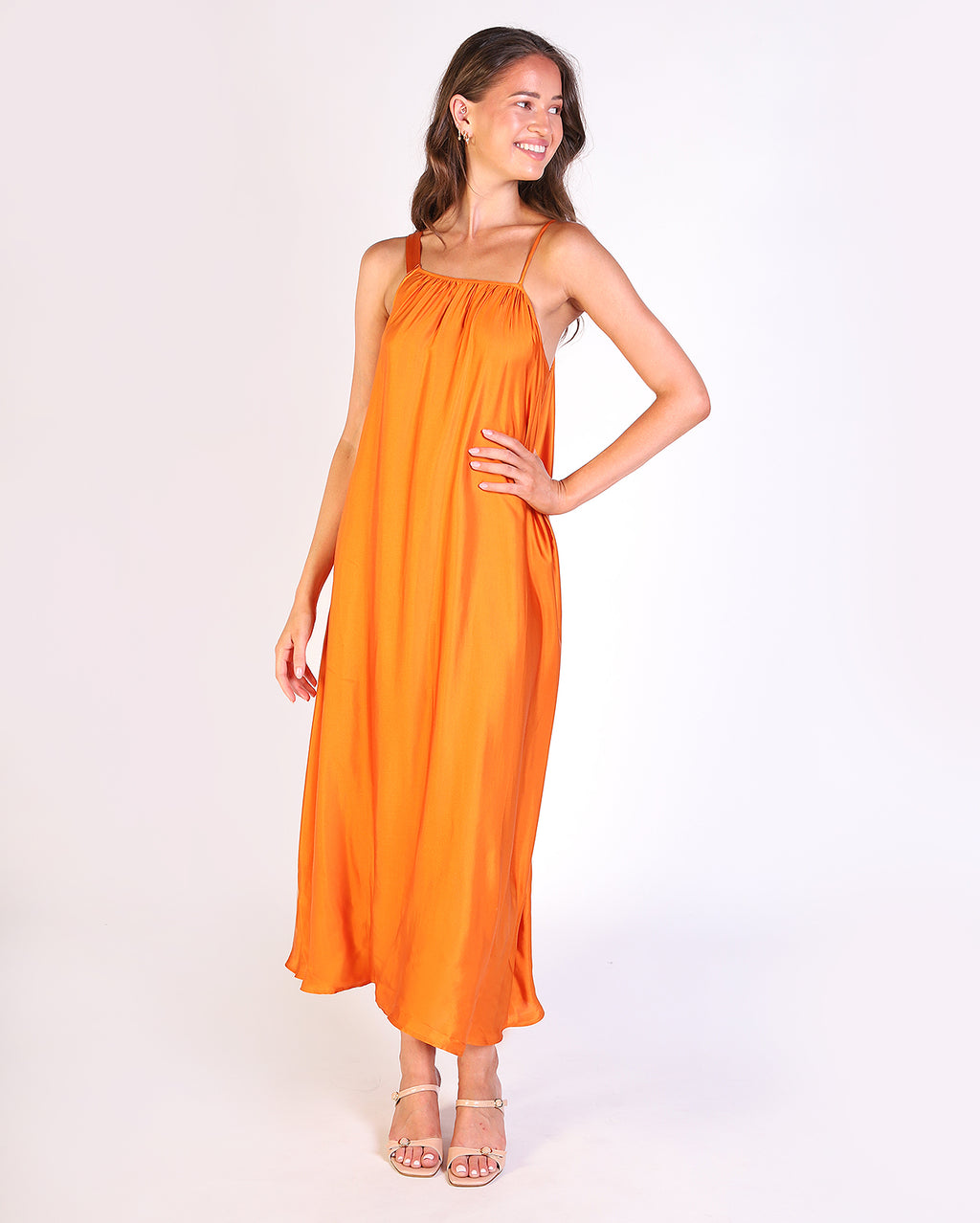 Ella Dress - Orange