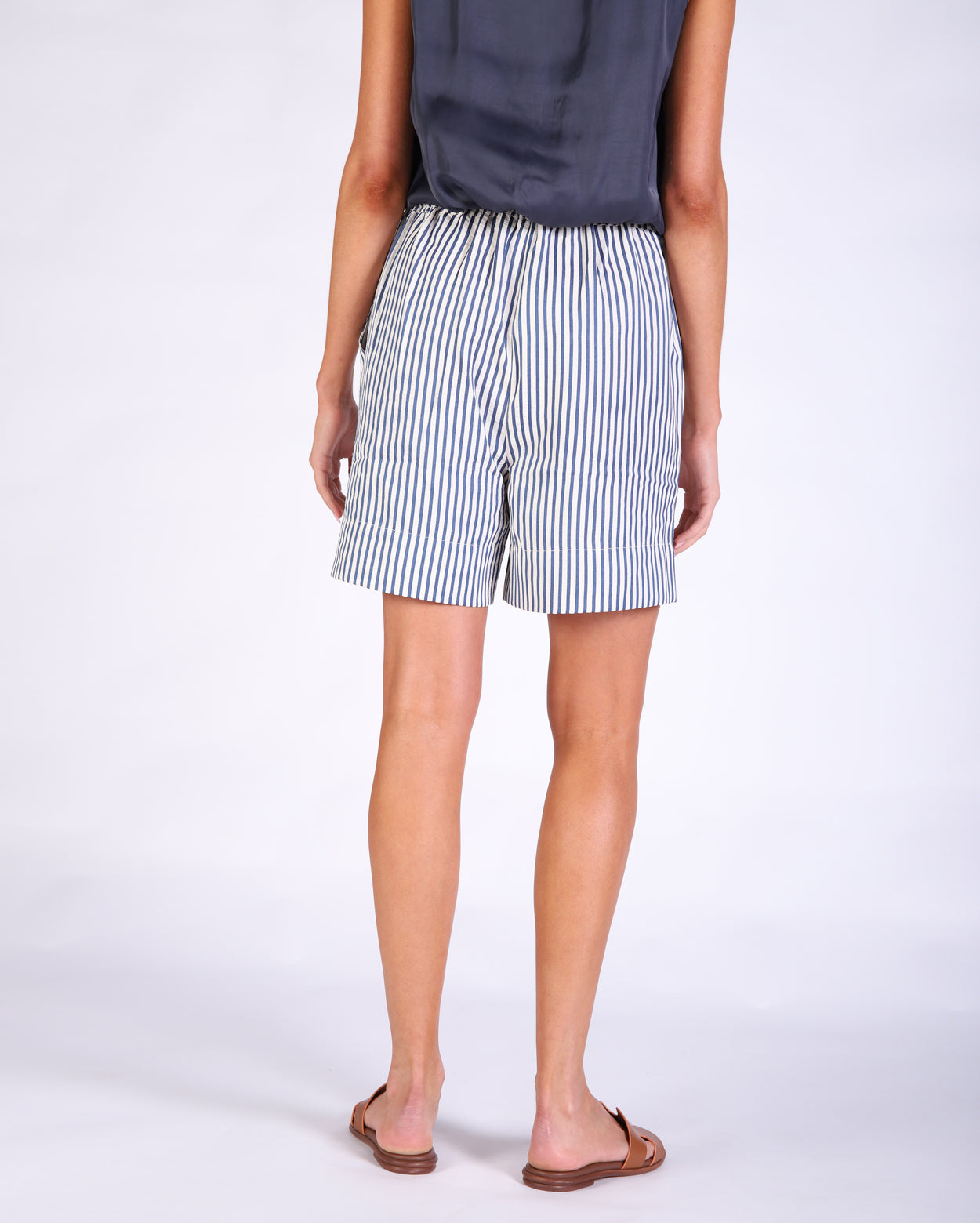 Torren Short - Navy Stripe