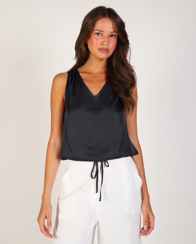 Victoria Top - Gunmetal