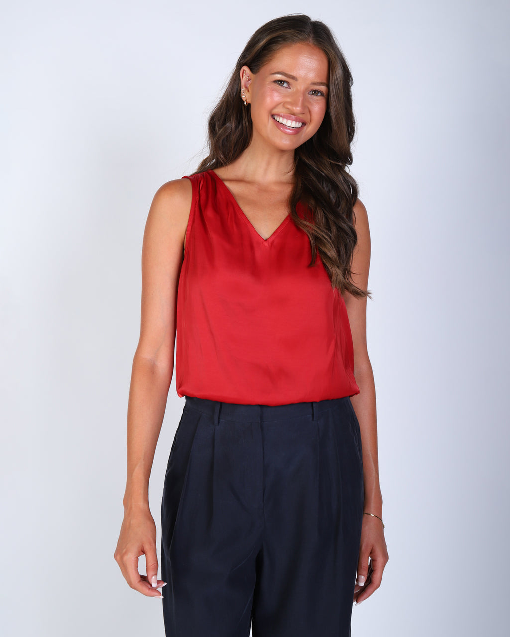 Victoria Top - Red