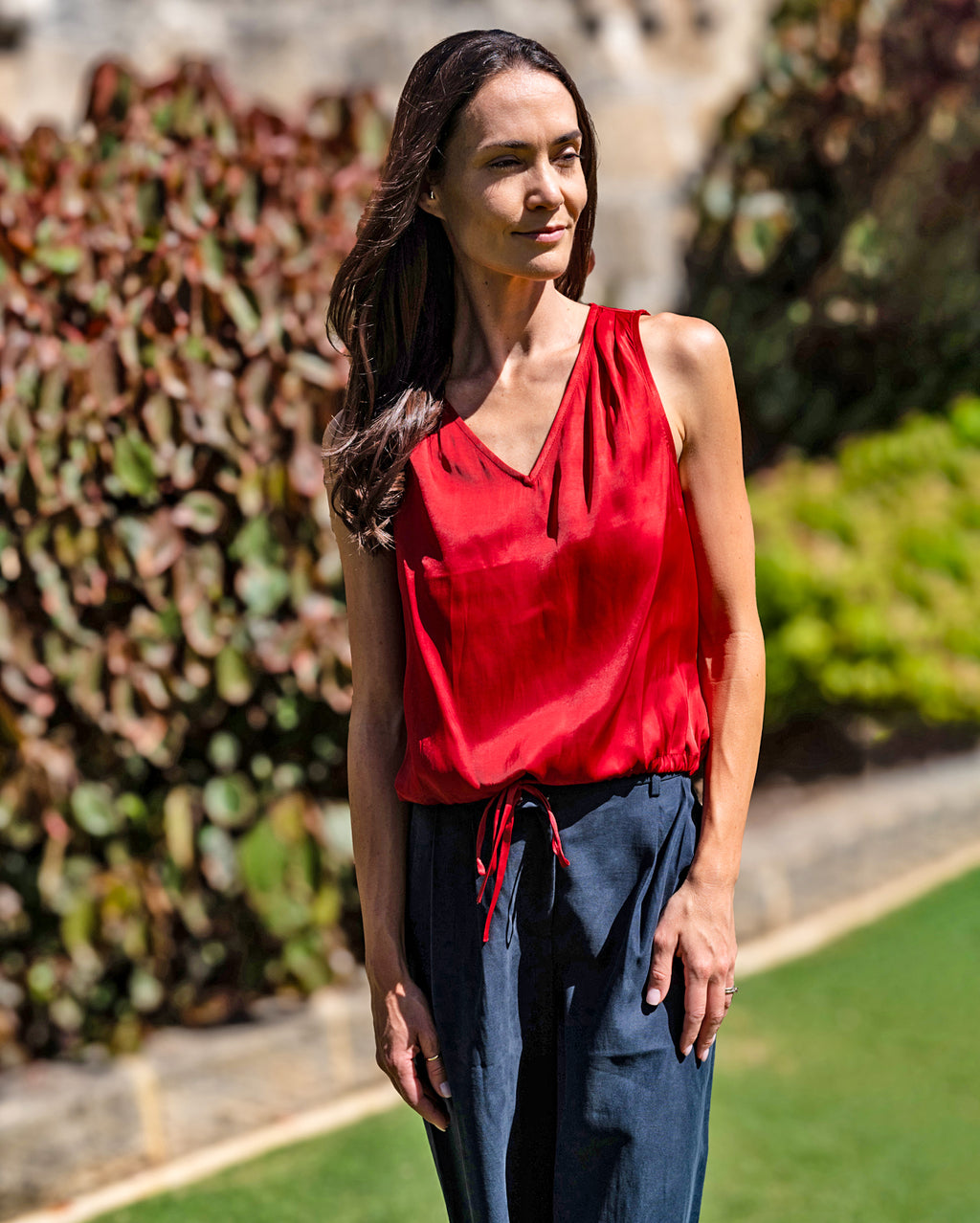 Victoria Top - Red