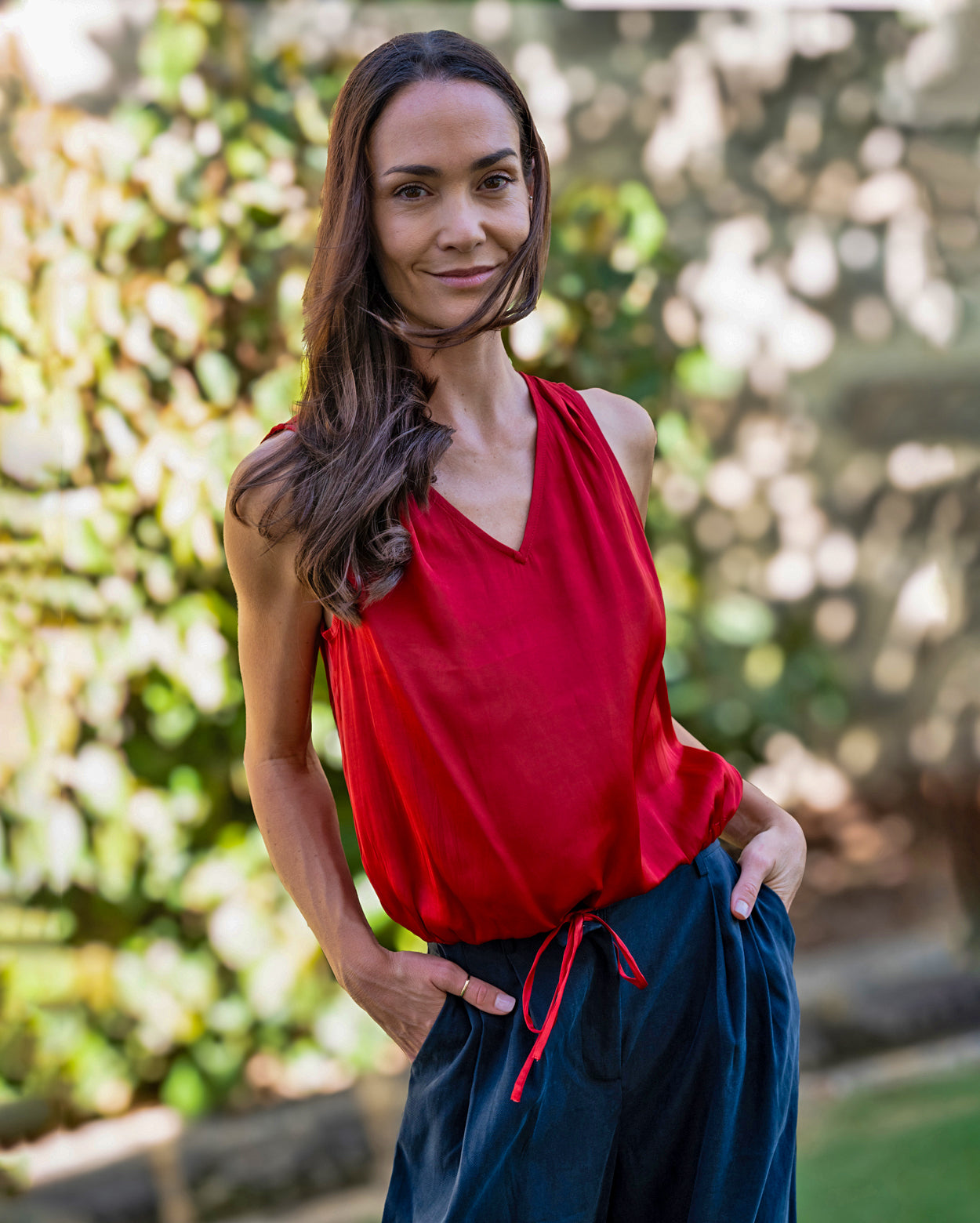 Victoria Top - Red