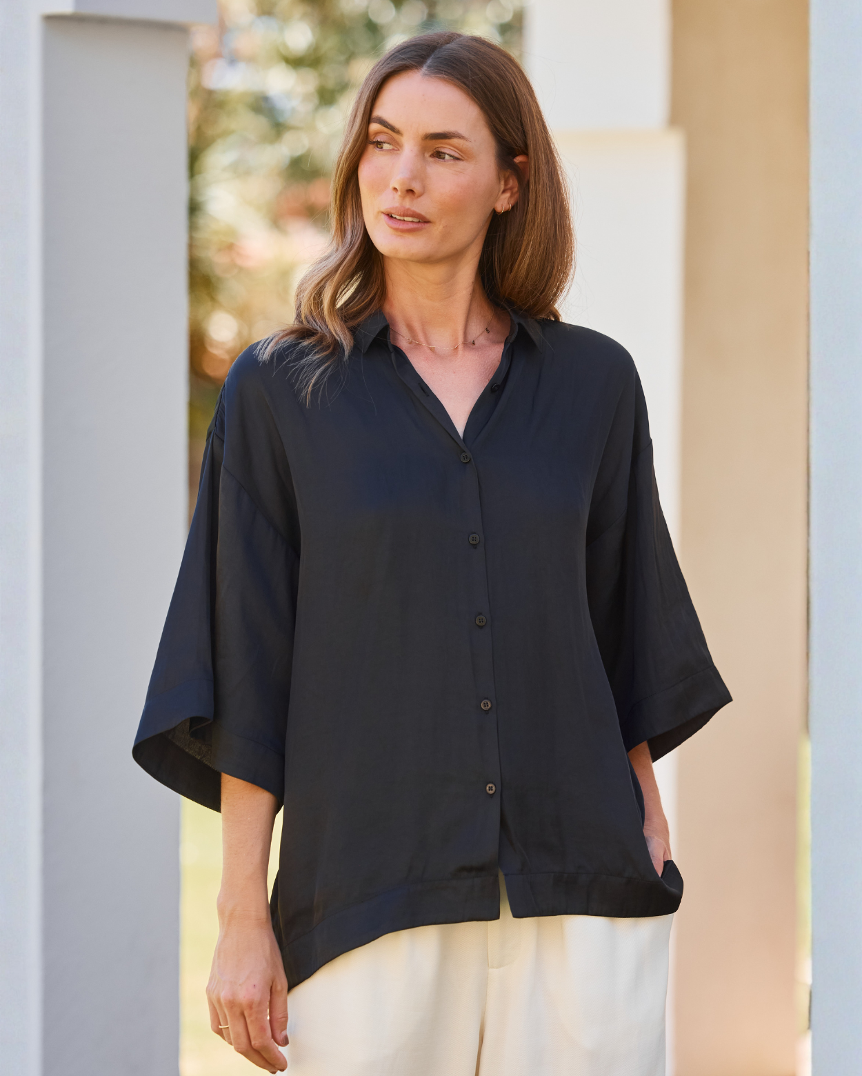 Lilly Shirt  - Black