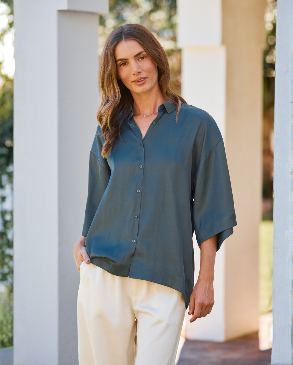 Lilly Shirt  - Kale