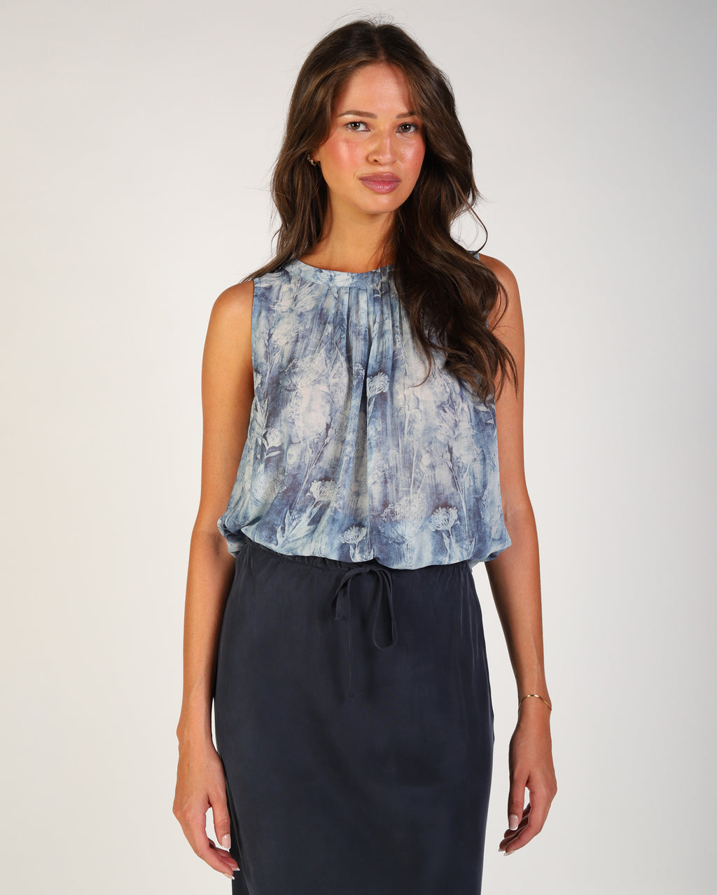 Ivy Top - Blue Print