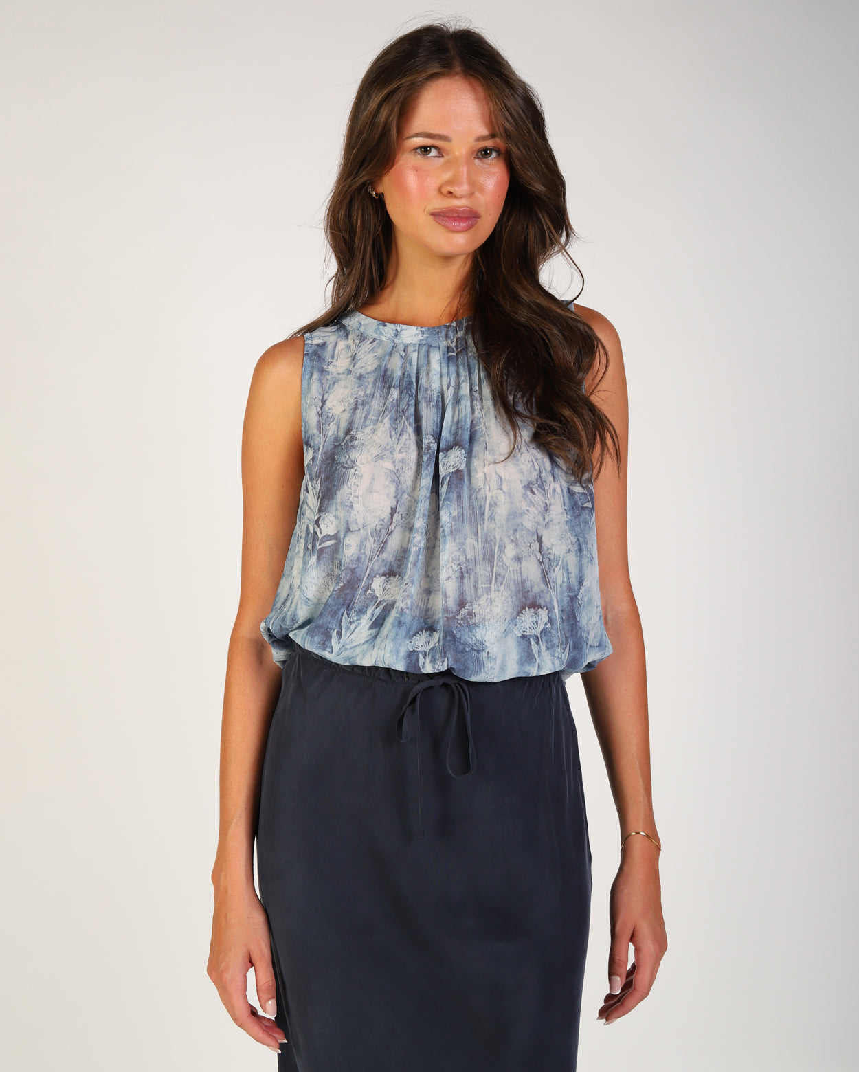 Ivy Top - Blue Print