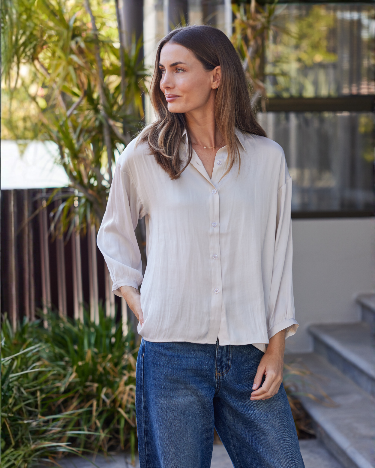 Willow Shirt - Oyster
