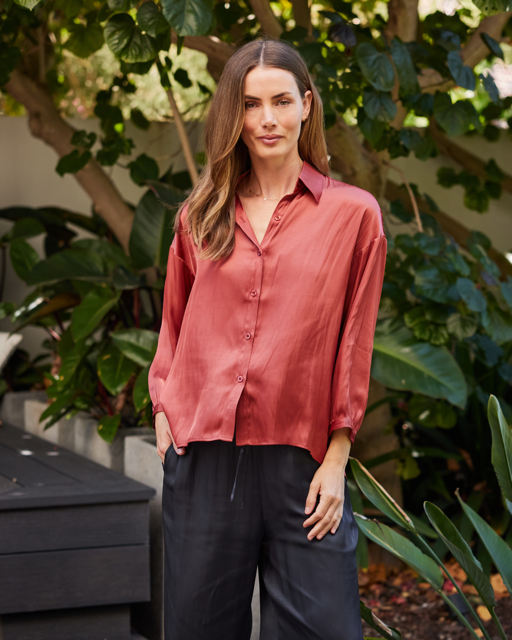 Willow Shirt - Rose