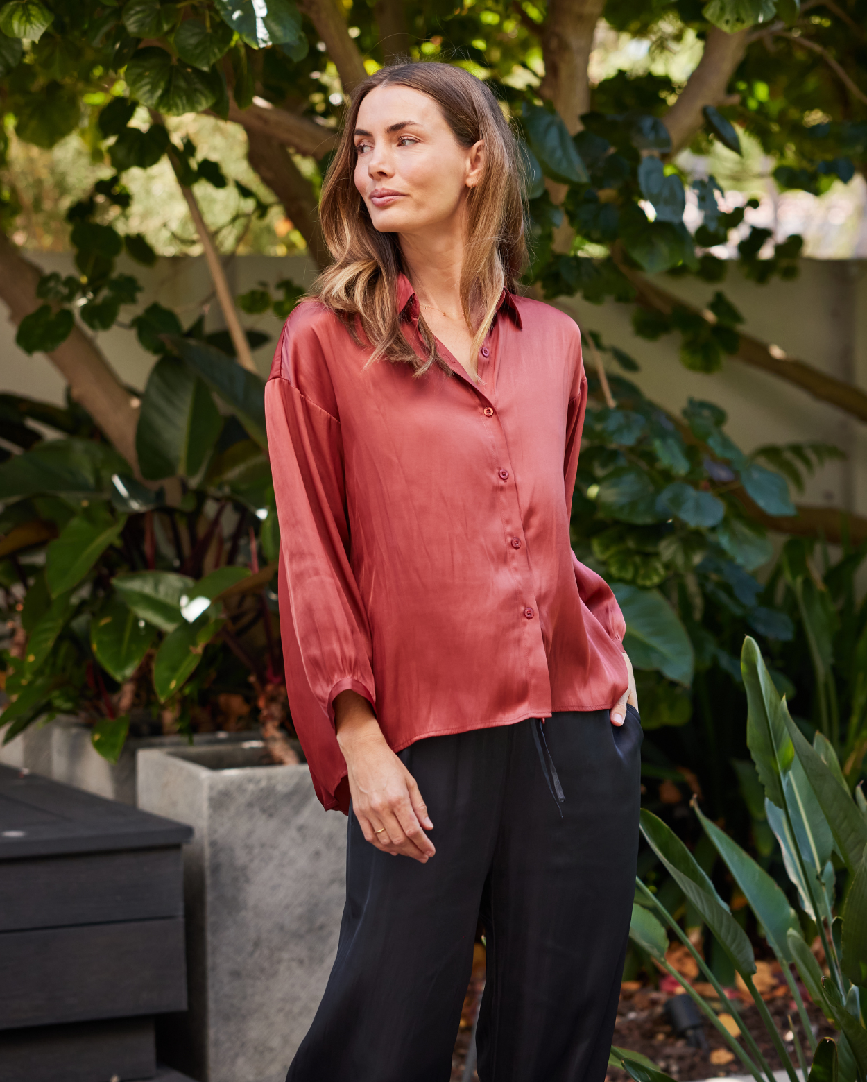 Willow Shirt - Rose