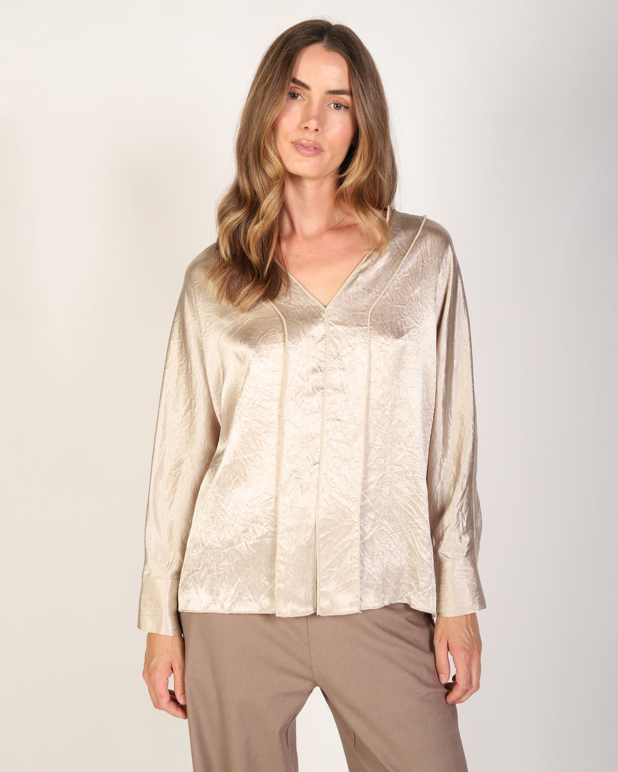 Wallace Top - Pearl
