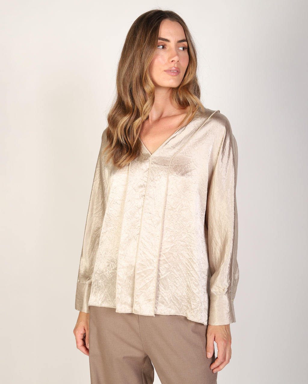 Wallace Top - Pearl