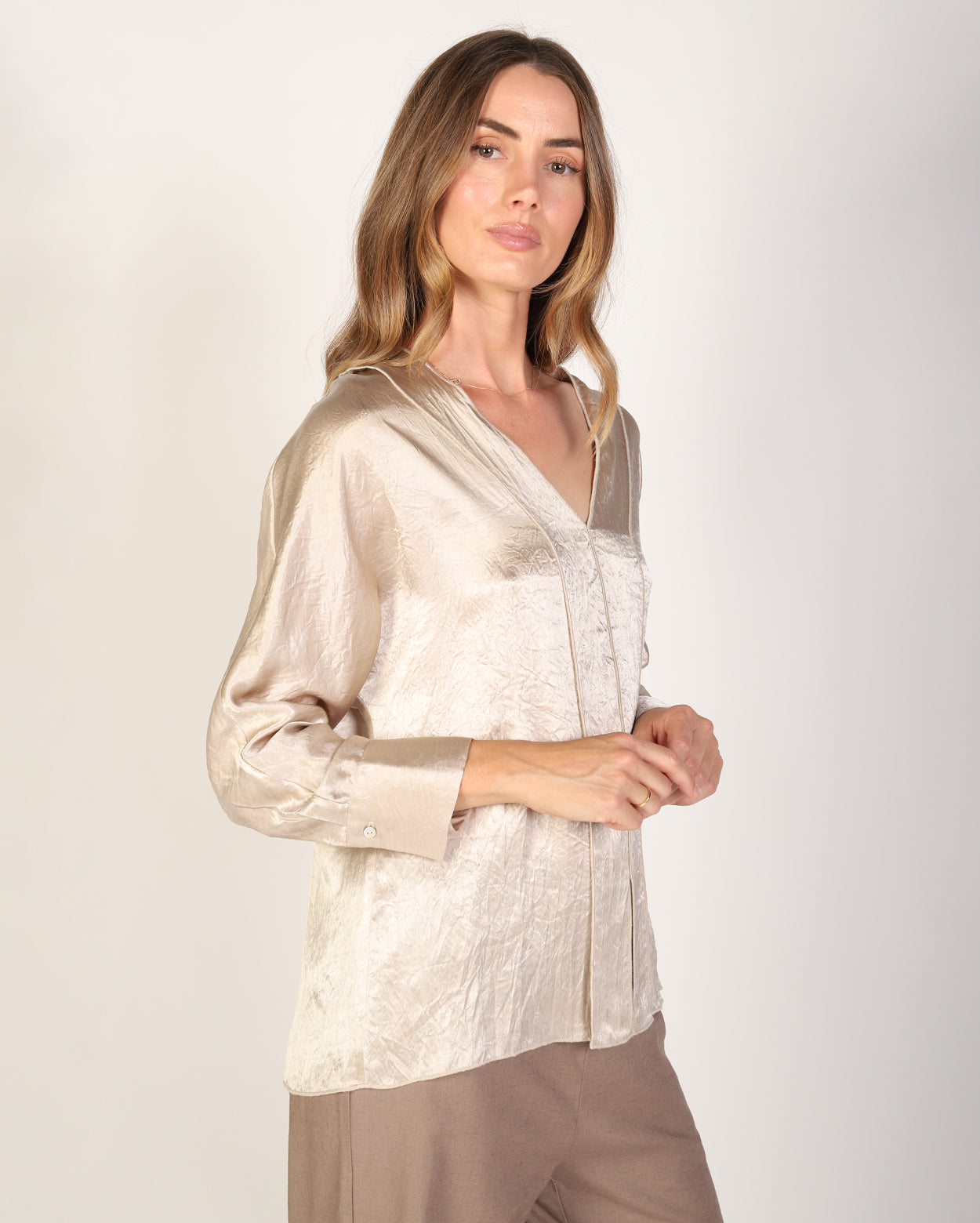 Wallace Top - Pearl