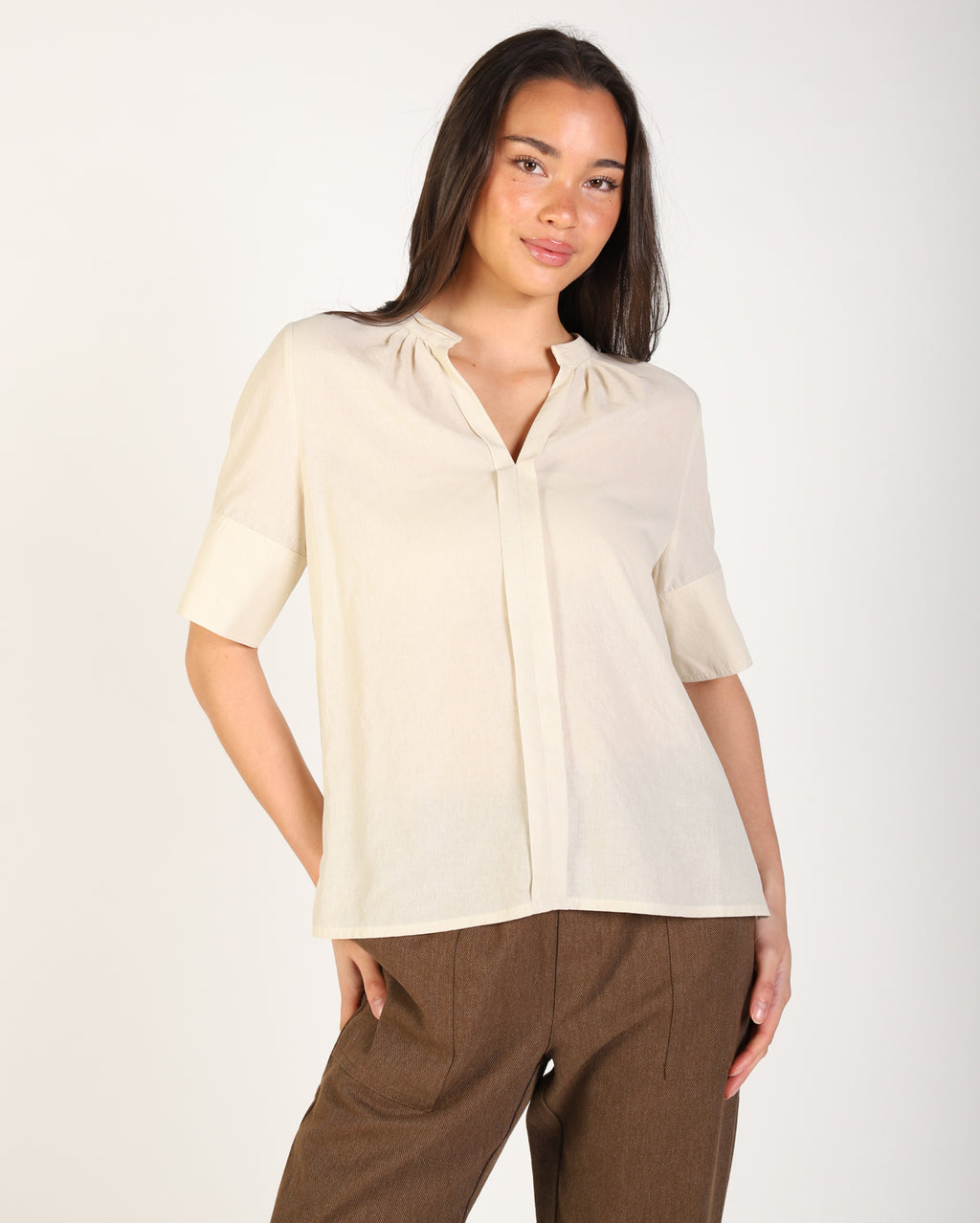 Kayla Top - Oyster