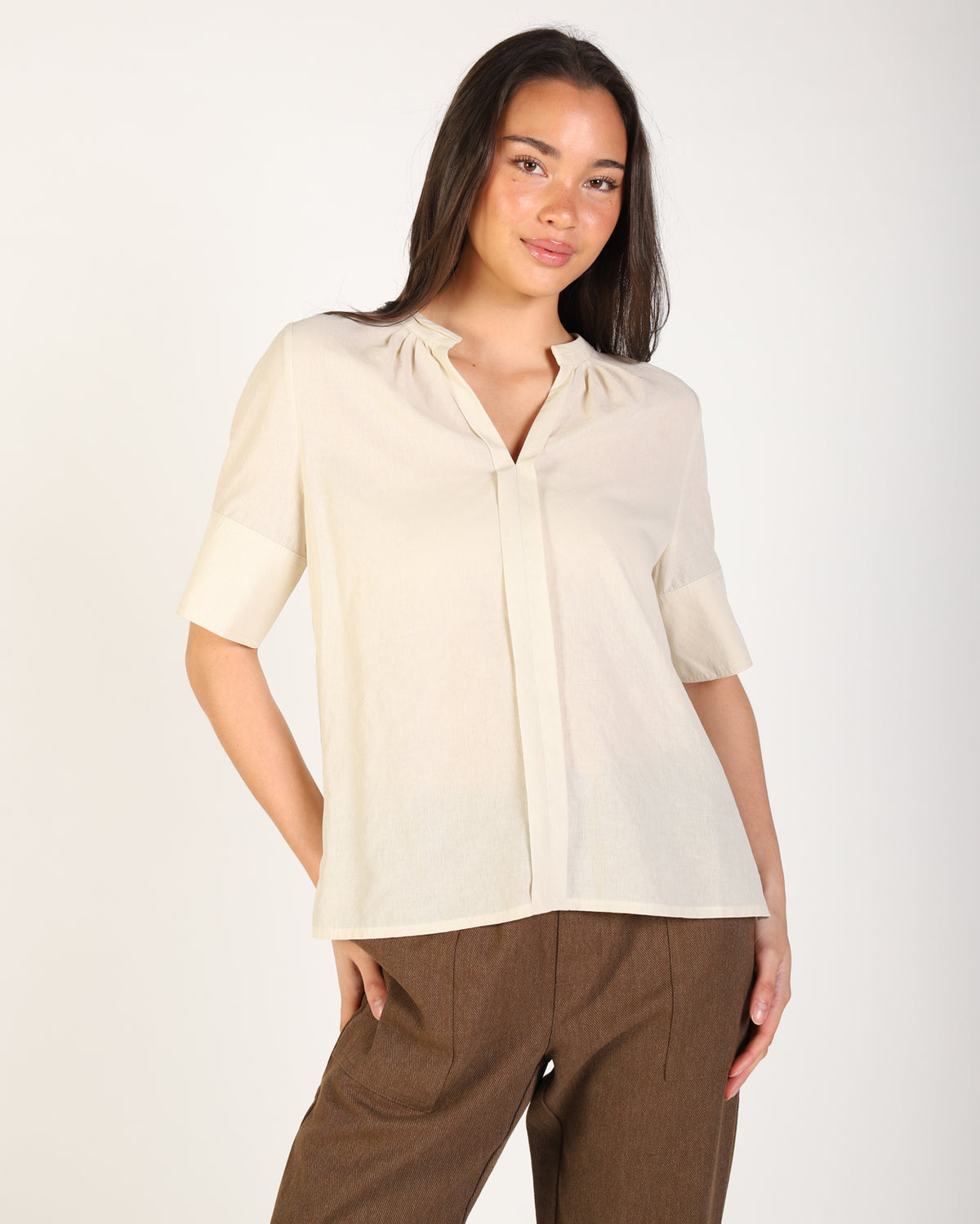 Kayla Top - Oyster