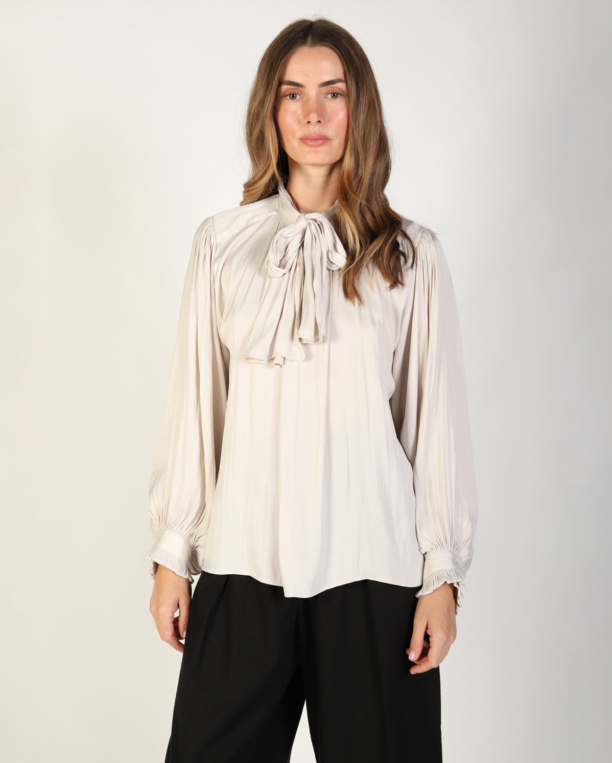 Zoe Top - Oyster – Picnic Clothing