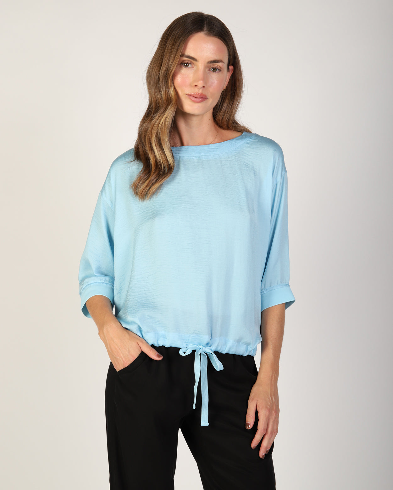 Deni Top - Dusty Blue
