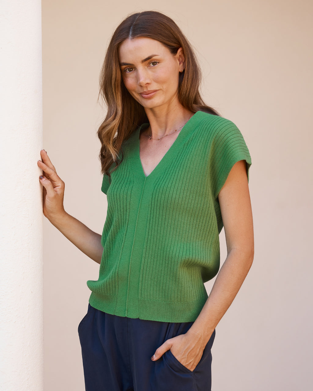 Tina Knit  - Green