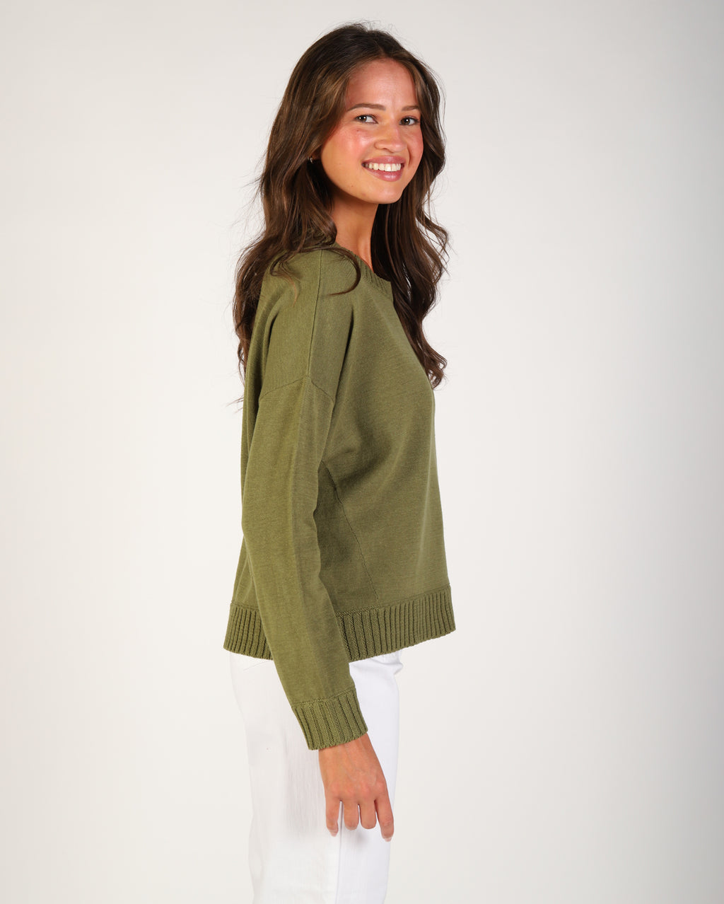 Naomi Knit  - Moss