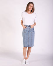 Louise Denim Skirt