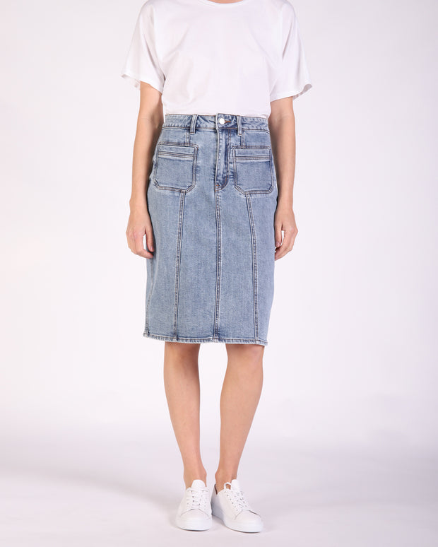 Louise Denim Skirt