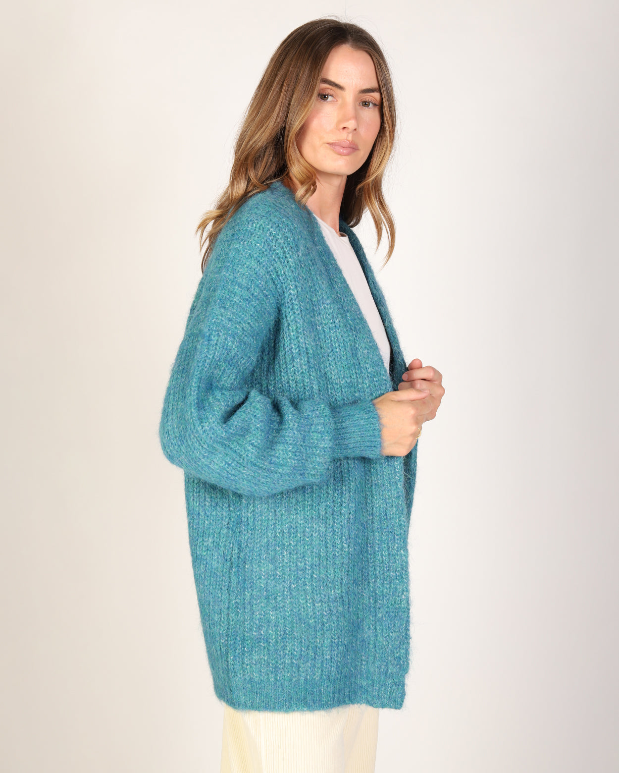 Olivia Cardigan  - Teal