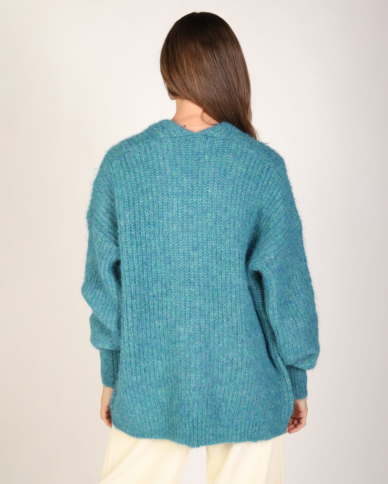 Olivia Cardigan  - Teal