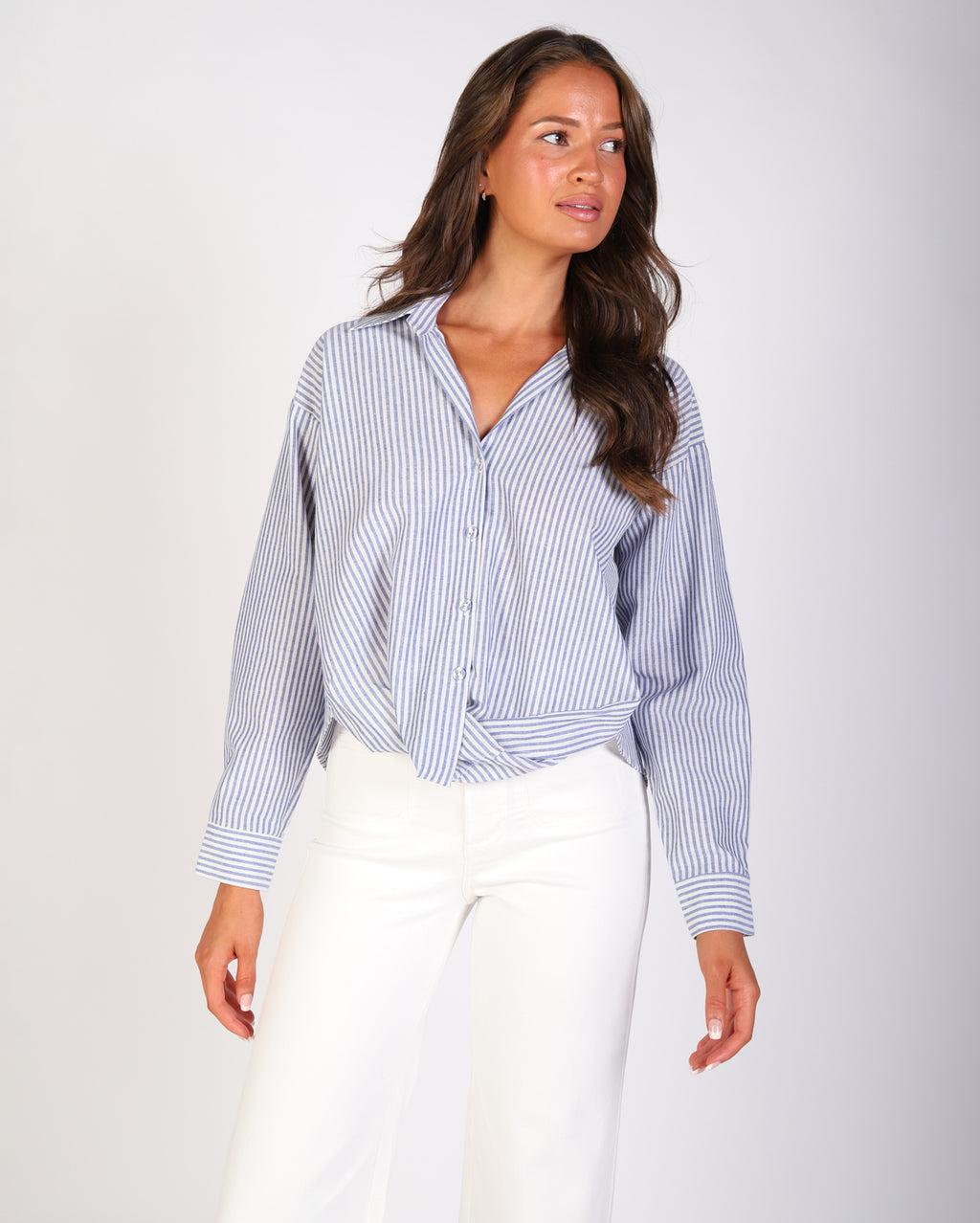 Sydney Shirt  - Blue Stripe