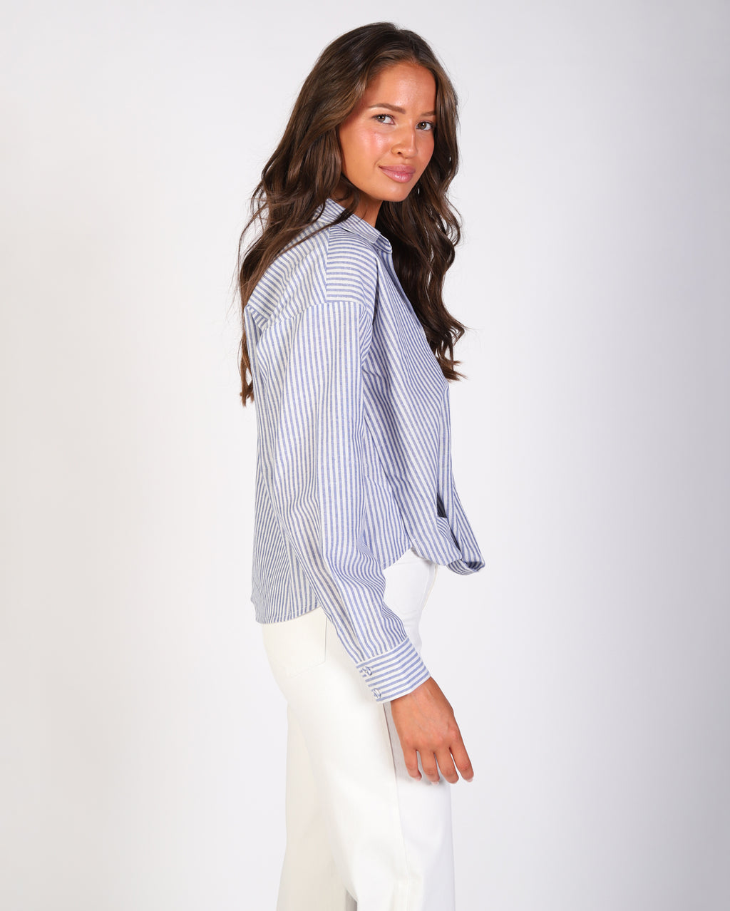 Sydney Shirt  - Blue Stripe