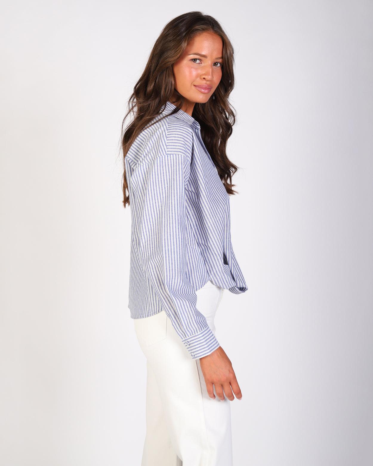 Sydney Shirt  - Blue Stripe