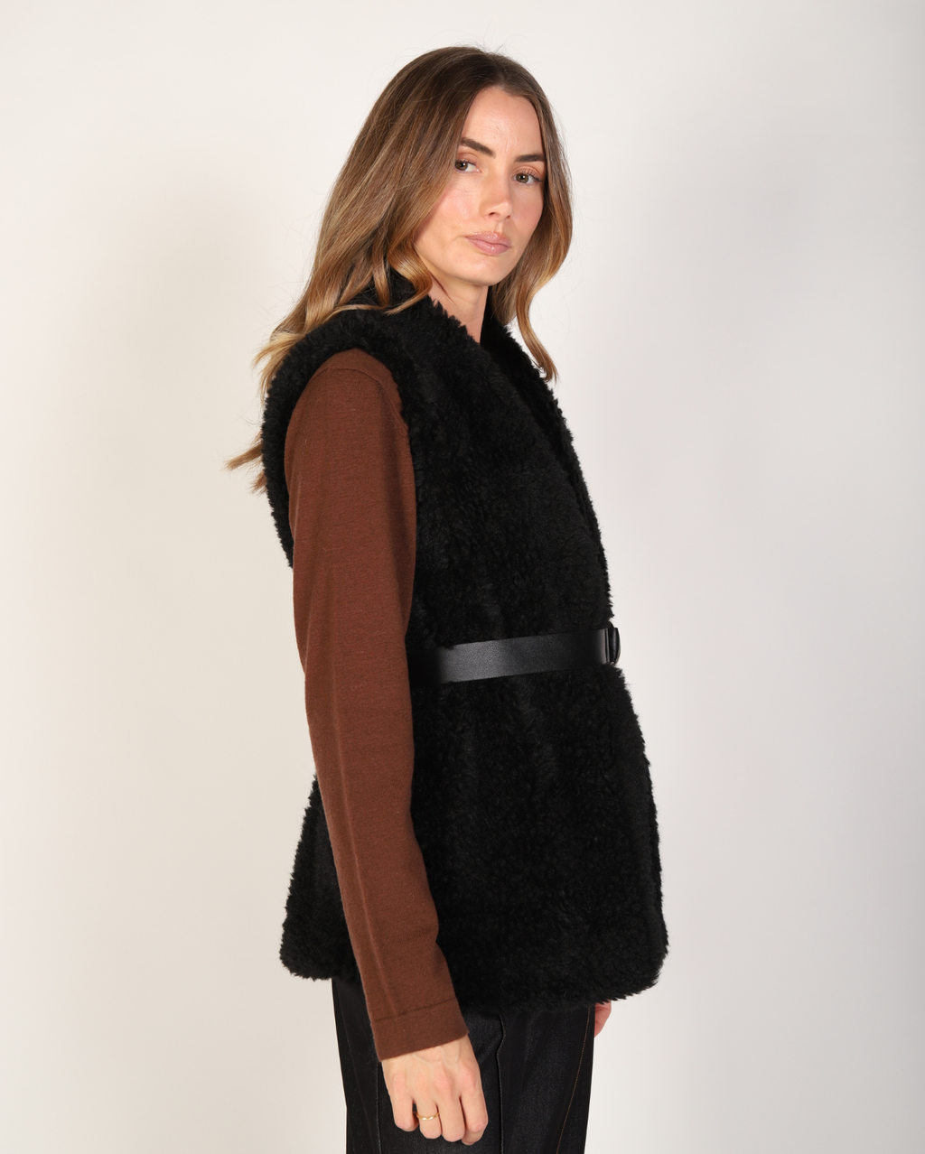 Carmella Vest  - Black