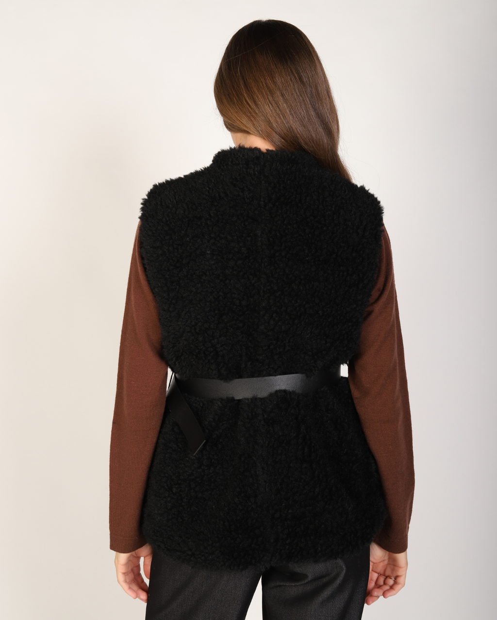 Carmella Vest  - Black