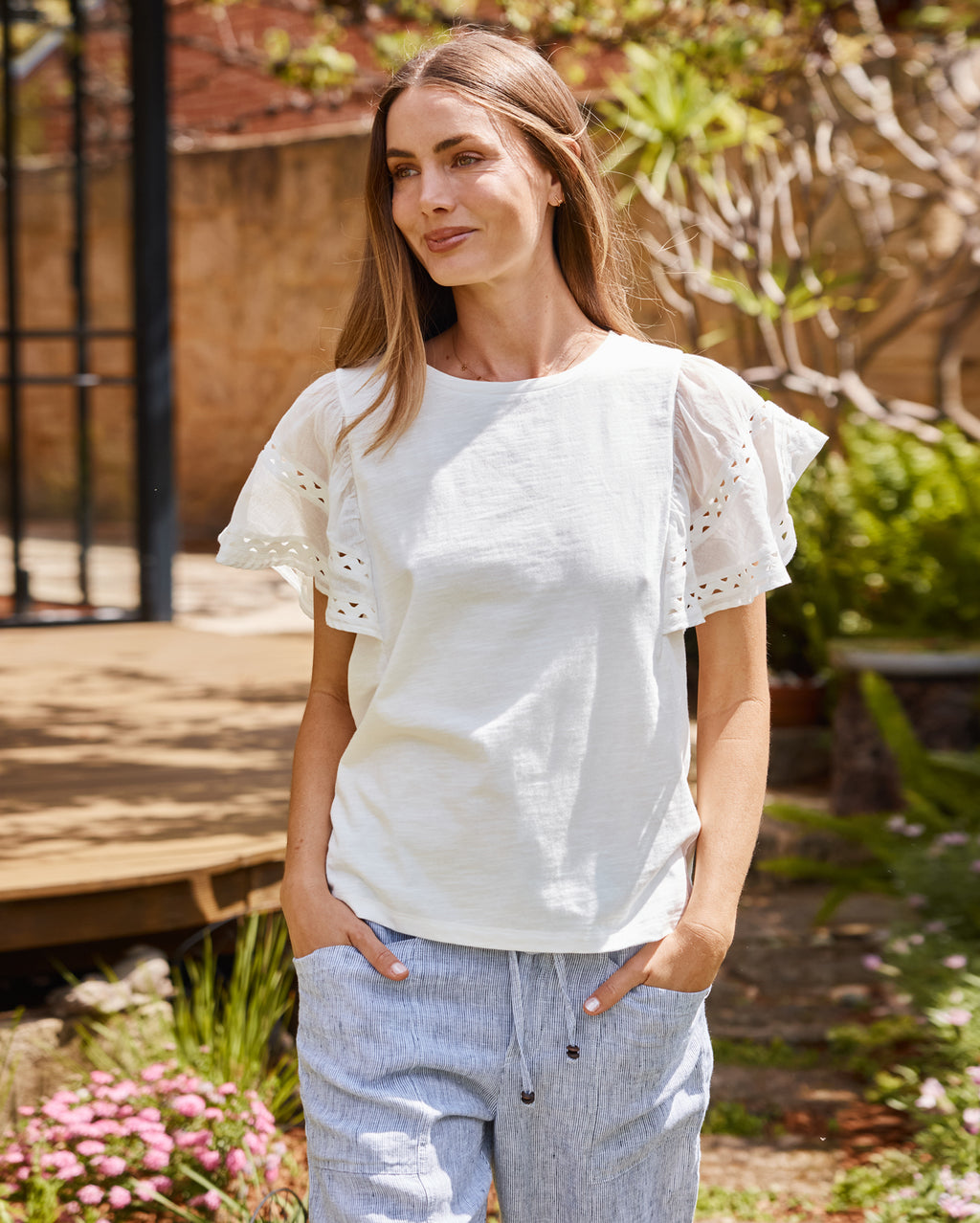 Leanna Tee - White