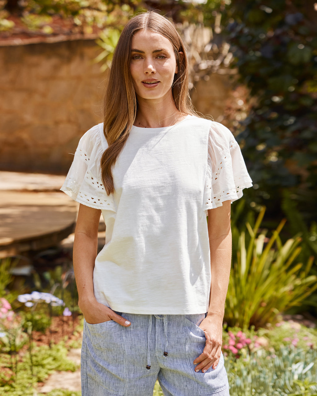 Leanna Tee - White