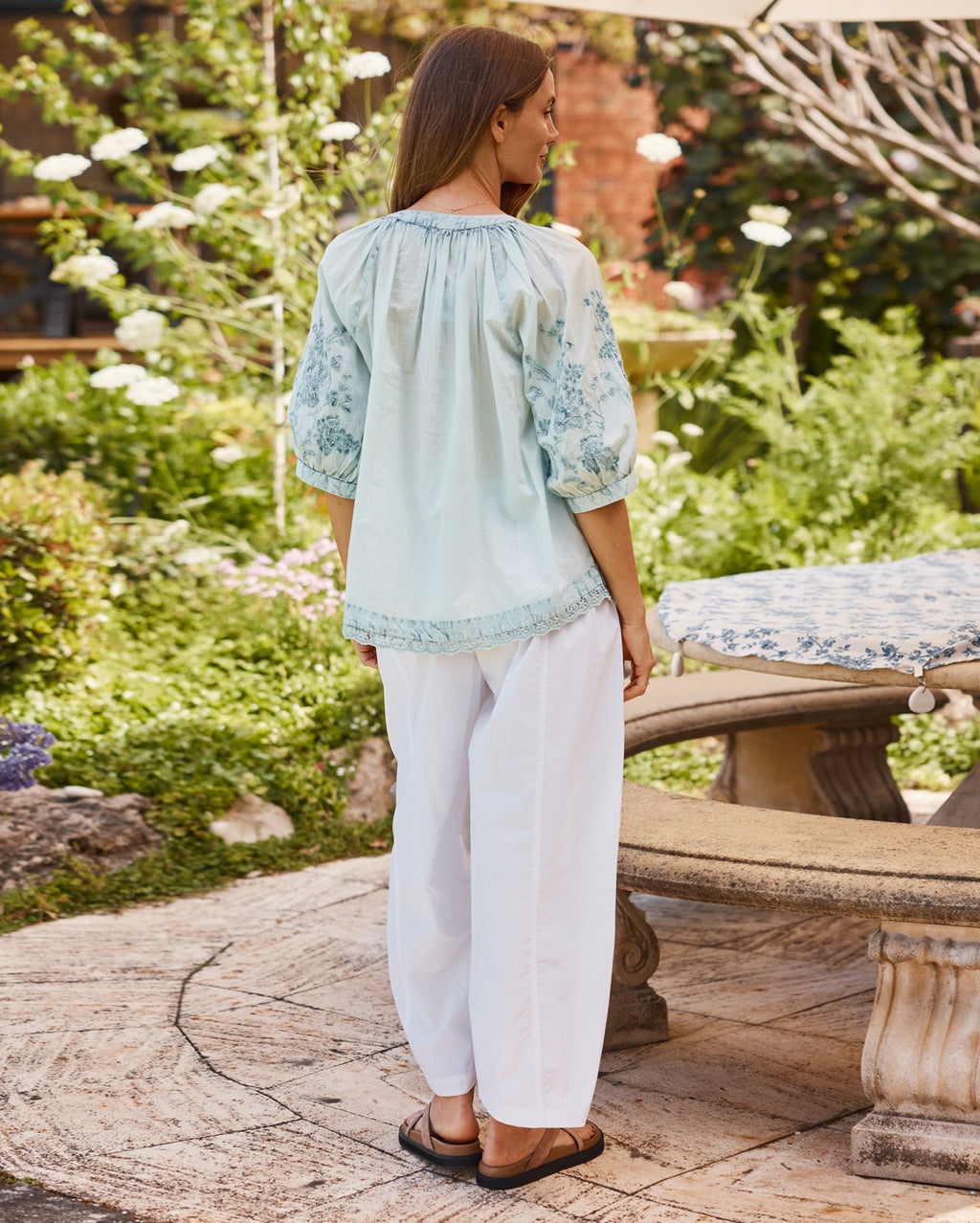 Sienna Top - Blue