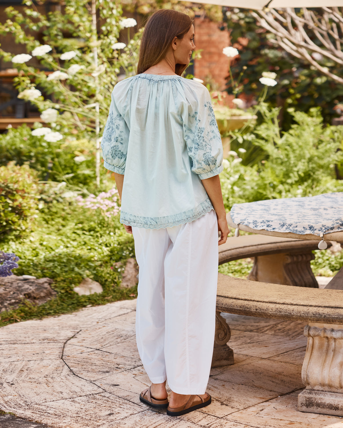 Sienna Top - Blue
