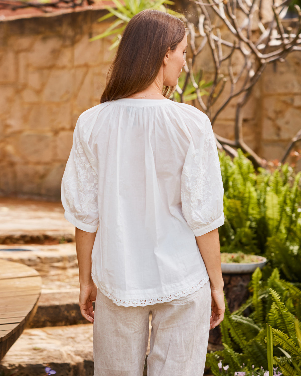 Sienna Top - White