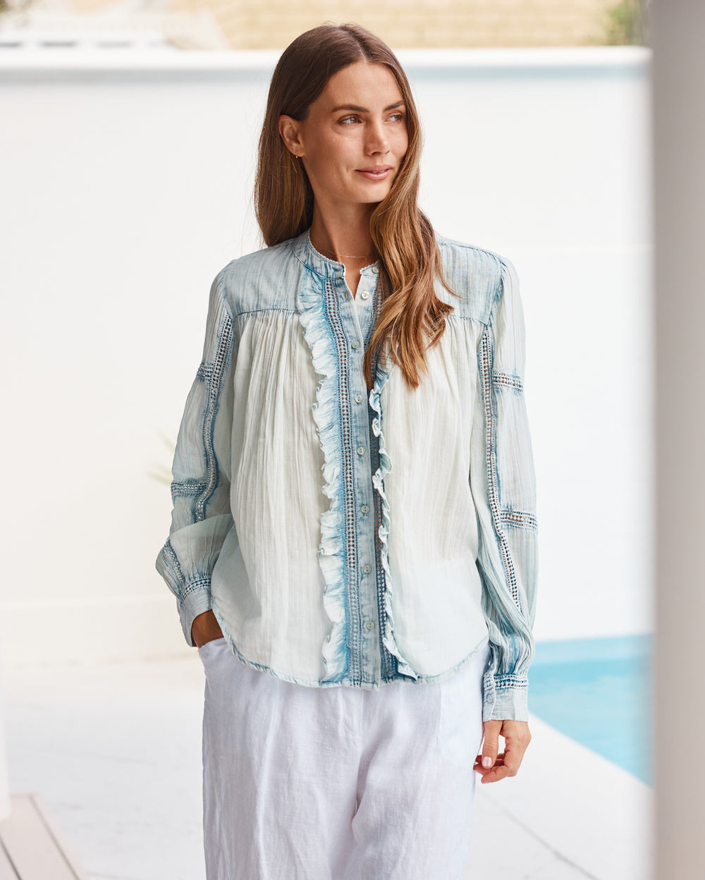 Zali Shirt - Blue