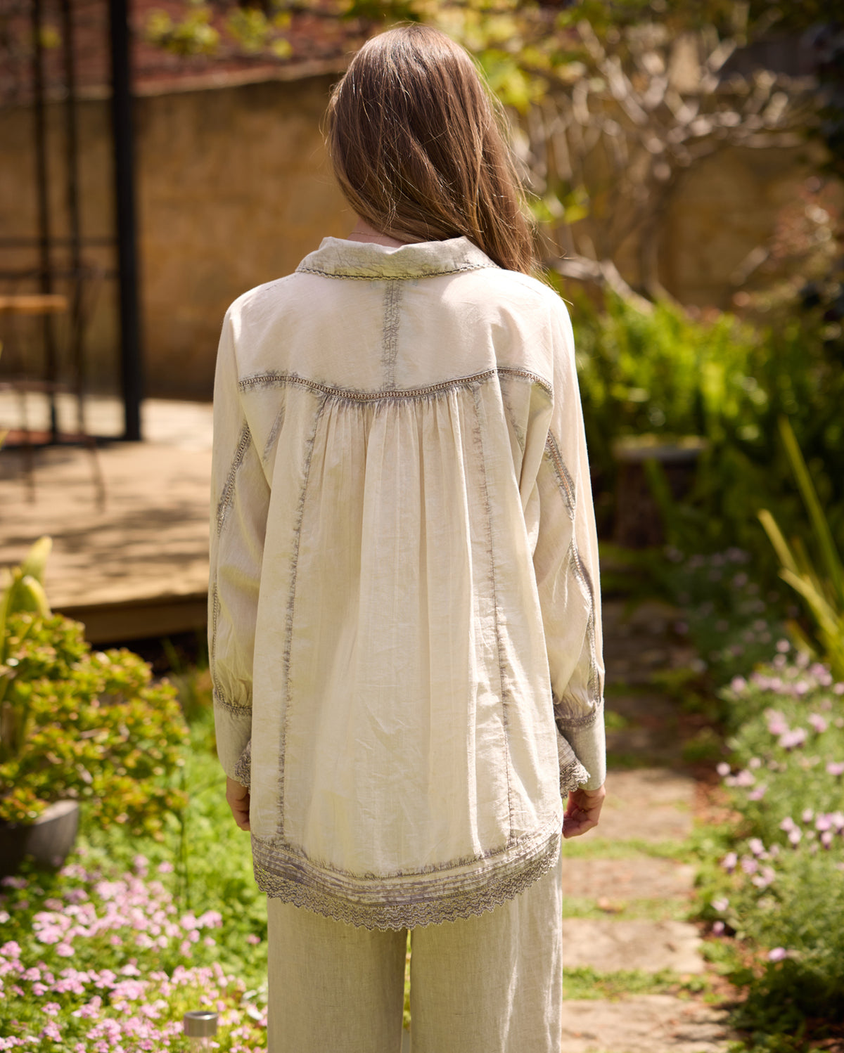 Talia Shirt - Mushroom