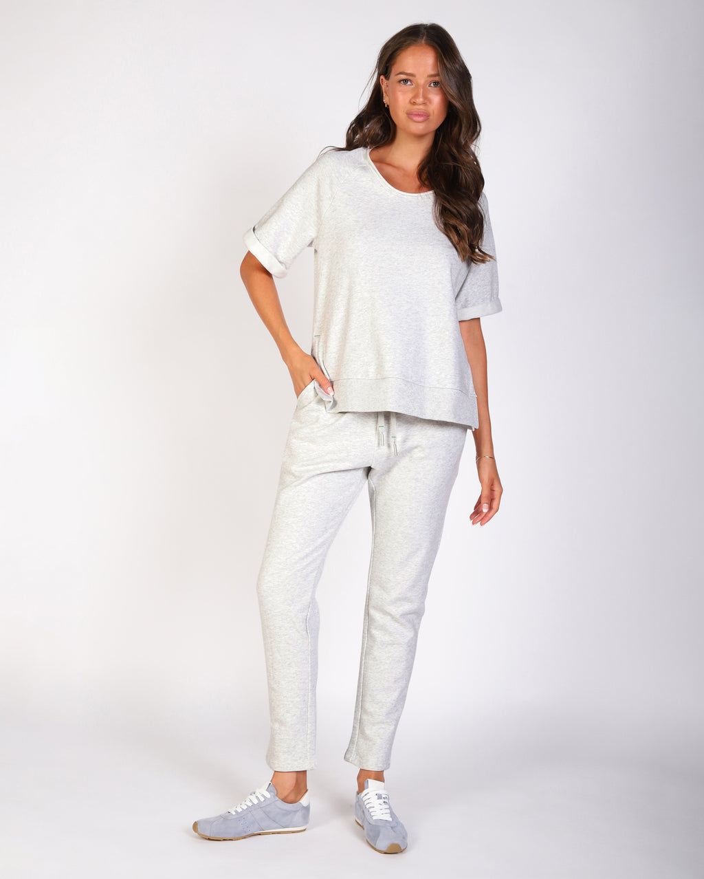 Leo Sweater  - Grey/Marle