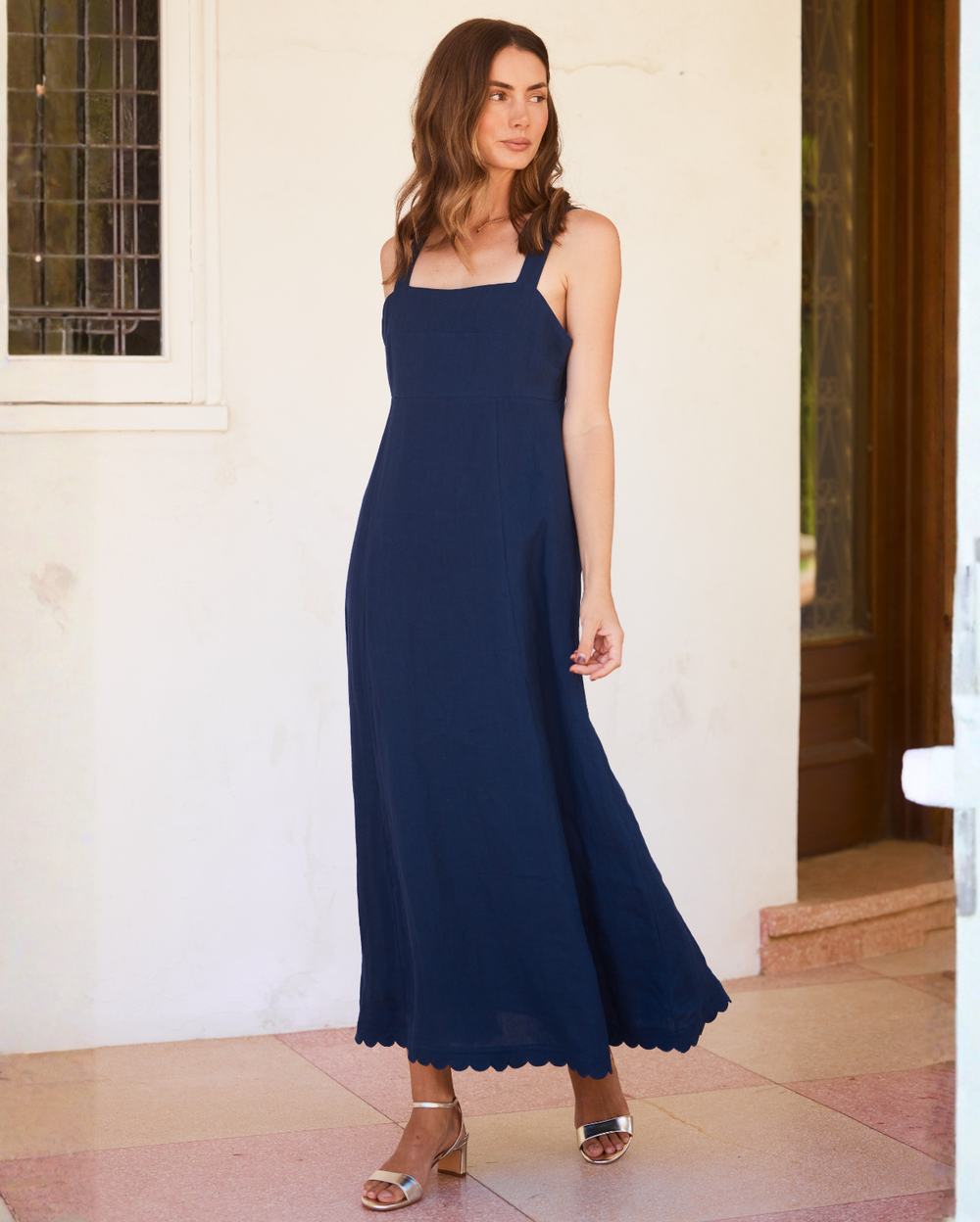 Pippa Dress  - Navy