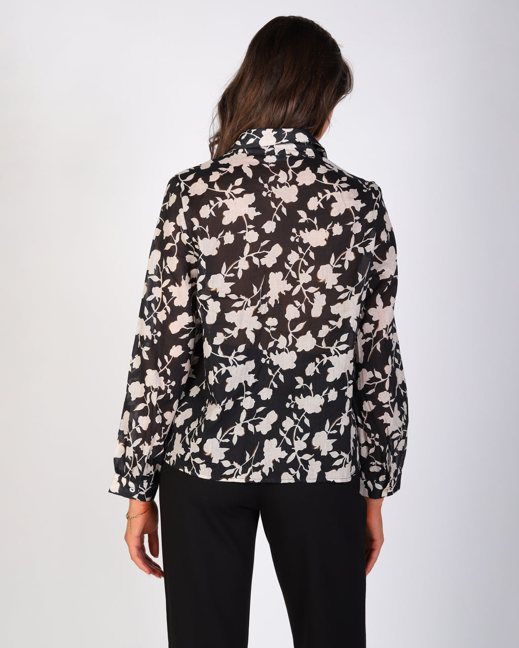 Millie Top  - Black/White