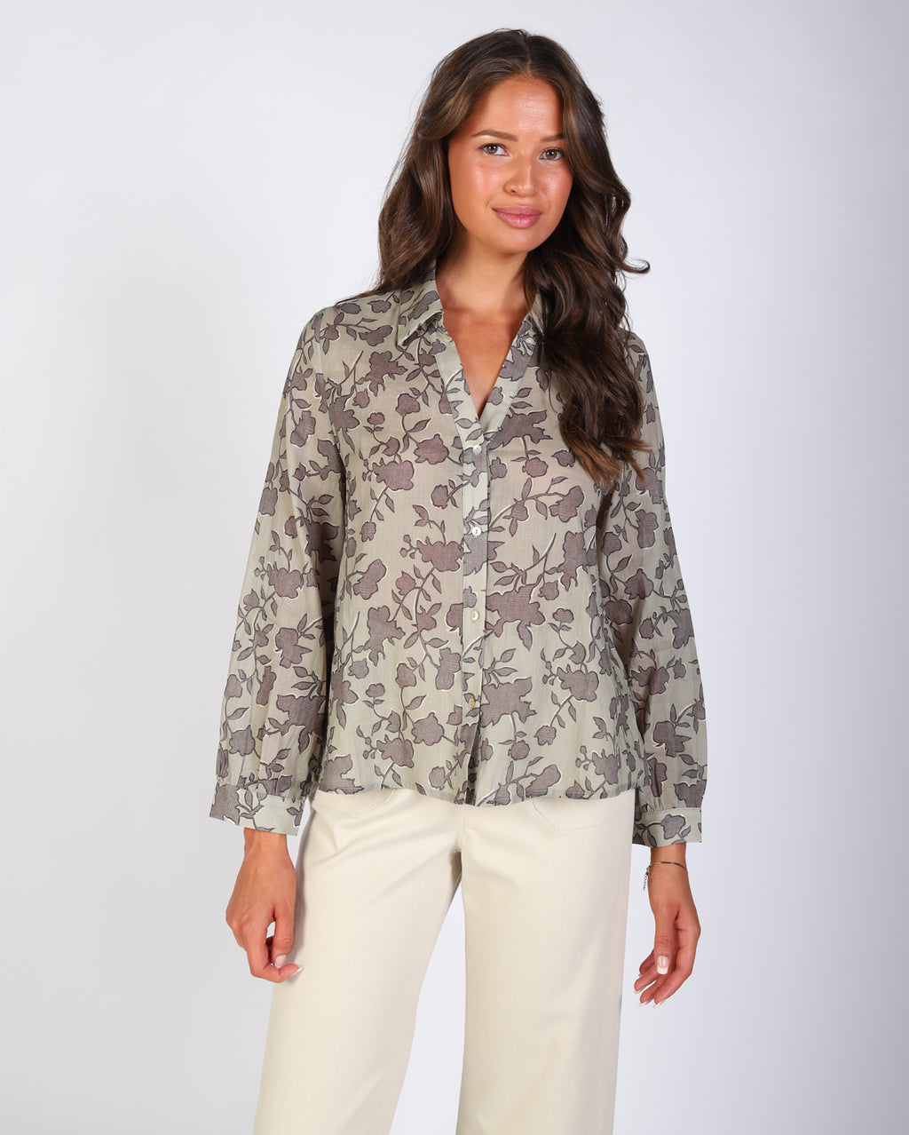 Millie Top  - Khaki
