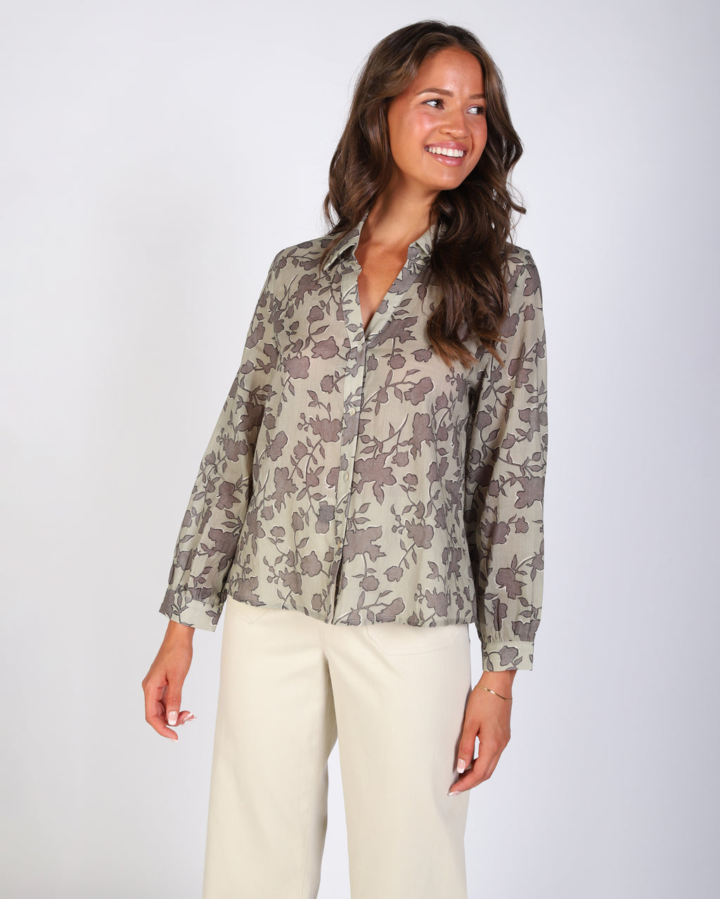 Millie Top  - Khaki